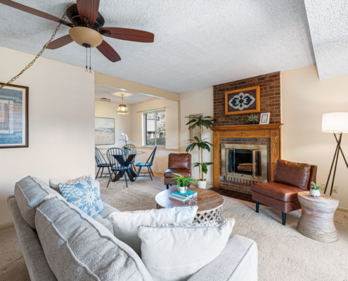 Denver Townhouse Living room