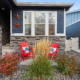 Great front porch with curb appeal in Firestone Colorado