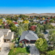 Aerial view of a Ranch Style Home in Erie Highlands